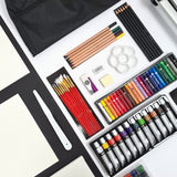Set Bellas Artes con Caballete 115 Piezas Daler Rowney (1)