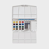 Caja Acuarela 16 Media Pastillas + 3 Tubos Cotman Winsor & Newton (2)