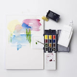 Caja Acuarela Viaje 12 Media Pastillas Cotman Winsor & Newton (2)