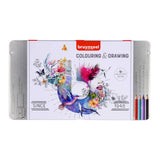 Caja Metálica 70 Lápices Dibujo Aniversario Bruynzeel