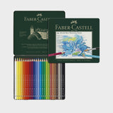 Estuche Metal 24 Lápices Acuarelables Albrecht Dürer Faber Castell (1)