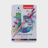 Caja Metal 12 Lápices Acuarelables Expression Bruynzeel