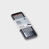 Set 6 Lápices Grafito WINSOR AND NEWTON Studio Collection (1)