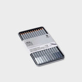 Set 12 Lápices Grafito WINSOR AND NEWTON Studio Collection (1)