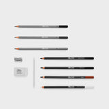 Set Esbozo WINSOR AND NEWTON Studio Collection 10 Piezas (4)