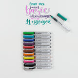 Set 11 Rotuladores Lettering Brushmarker Pro Básicos Karin (3)