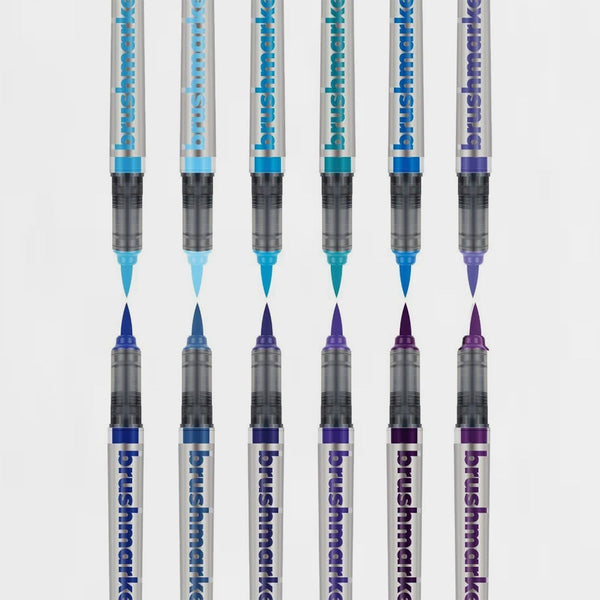 Set 12 Rotuladores Sky Colors BrushMarker PRO KARIN (1)