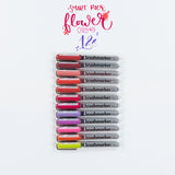 Set 12 Rotuladores Flower Colors BrushMarker PRO KARIN (2)