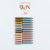 Set 12 Rotuladores Skin Colors BrushMarker PRO KARIN (2)