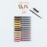 Set 12 Rotuladores Skin Colors BrushMarker PRO KARIN (3)