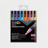 Estuche 8 Rotuladores Posca PC-3M Sparkling (1)