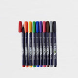 Set 10 Rotuladores Lettering Fudenosuke Tombow