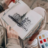 Set Urban Sketching Negro Talens (2)