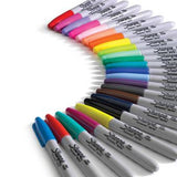 Set 24 Rotuladores Fine Color Burst Sharpie (1)