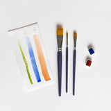 Set 3 Pinceles Planos Acrílico Pebeo (1)