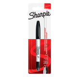 Rotulador Permanente Negro Twin Tip Sharpie (1)