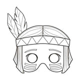 Cuaderno de Colorear Máscaras de Niño (1)