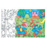 Plantilla para Colorear Graffy Roll Princesas y Caballeros Avenue Mandarine (1)