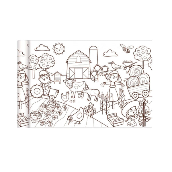 Plantilla para Colorear Graffy Roll El Mundo Agricola Avenue Mandarine (1)