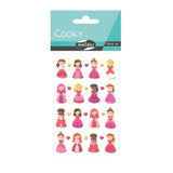 Pegatinas Cooky Princesas 7,5x12cm Maildor