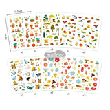 Libro Stickers Botanica A6 24 Páginas Maildor (1)