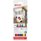 Set 6 Rotuladores Porcelana Edding 4200 Básicos