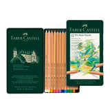 Caja Metal 12 Lápices Pastel Pitt Faber Castell