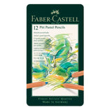 Caja Metal 12 Lápices Pastel Pitt Faber Castell (2)