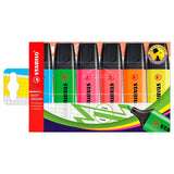 Estuche 6 Subrayadores Original Boss Stabilo