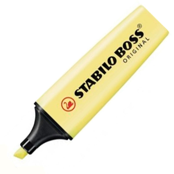 STABILO BOSS ORIGINAL AMARILLO PASTEL