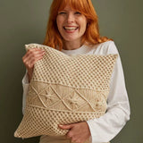 Kit Macramé Almohada con Cojín (3)