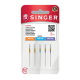 Agujas Máquina Coser Stretch Singer 5 ud Surtidas 80-90-100