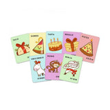 Juego de Cartas Taco Gorro Tarta Regalo Pizza