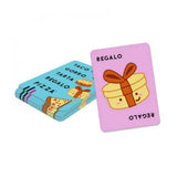 cartas taco gorro regalo pizza juego