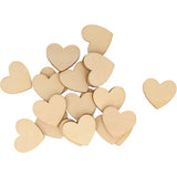 Siluetas de Madera Corazones 40 piezas Artemio (2)