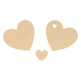 Siluetas de Madera Corazones 40 piezas Artemio