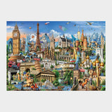 Puzzle 2000 Piezas Símbolos de Europa Educa (1)