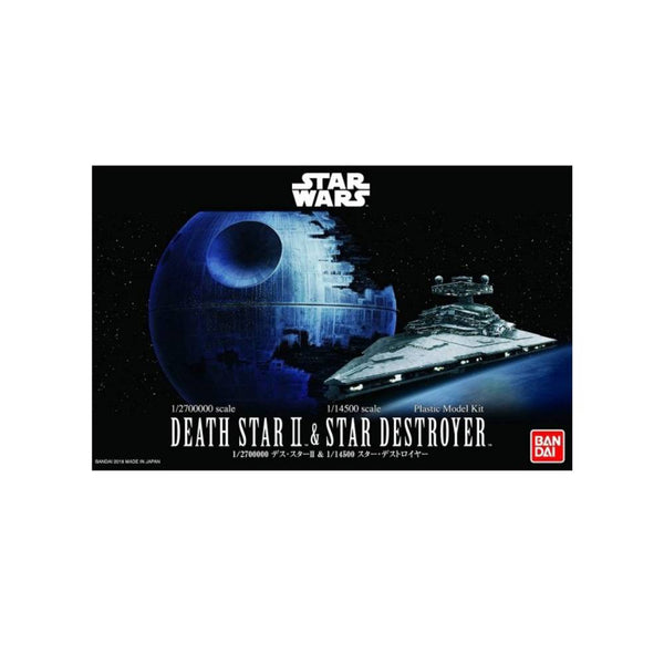 Maqueta Star Wars Death Star II y Star Destroyer