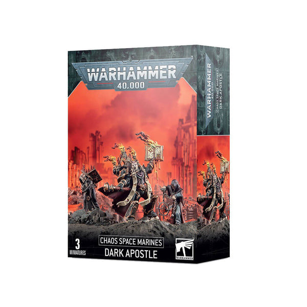 Set 3 Chaos Space Marines Apóstol Oscuro Warhammer 40000