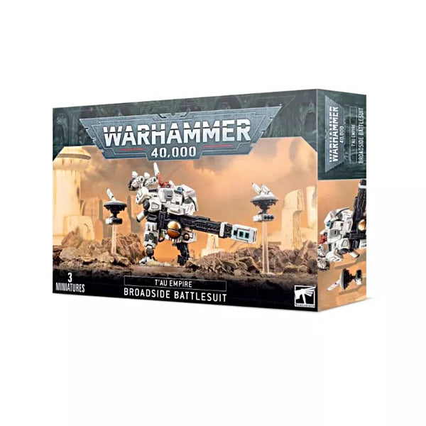 Set 3 Figuras T'au Empire Exoarmadura Apocalipsis Warhammer 40000
