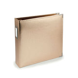 Album de Cuero Oro 30,5x30,5cm We R Makers