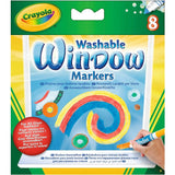 Set Rotuladores Lavables para Ventana CRAYOLA 8 unidades