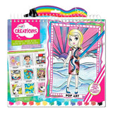 Álbum de Pegatinas y Bocetos Arte y Moda Crayola