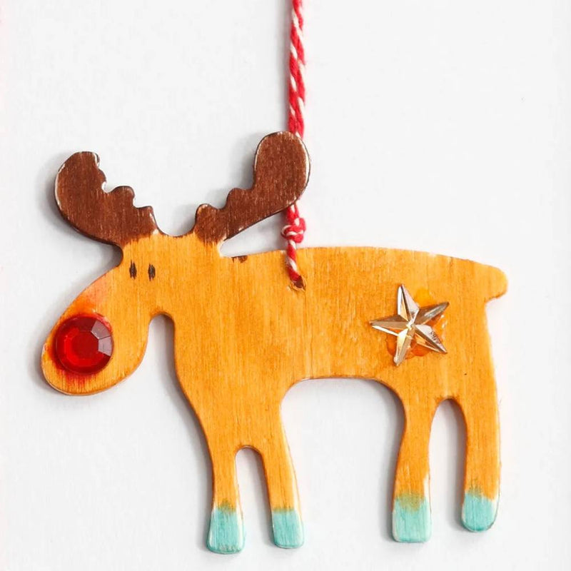 Ornamentos de madera Navidad 7-8 cm (3)