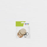 Set 3 Llaveros Circulares de Madera Artemio (1)