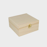 Caja Joyero de Madera 16x16x8cm Artemio