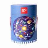 Puzzle Circular Sistema Solar 48 Piezas Apli Kids