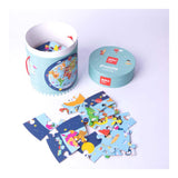 Puzzle Circular Mapamundi 48 Piezas Apli Kids (2)