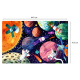 Puzzle Glow In The Dark Sistema Solar 104 Piezas Apli Kids (1)