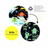 Puzzle Glow In The Dark Espacio 60 Piezas Apli Kids (2)